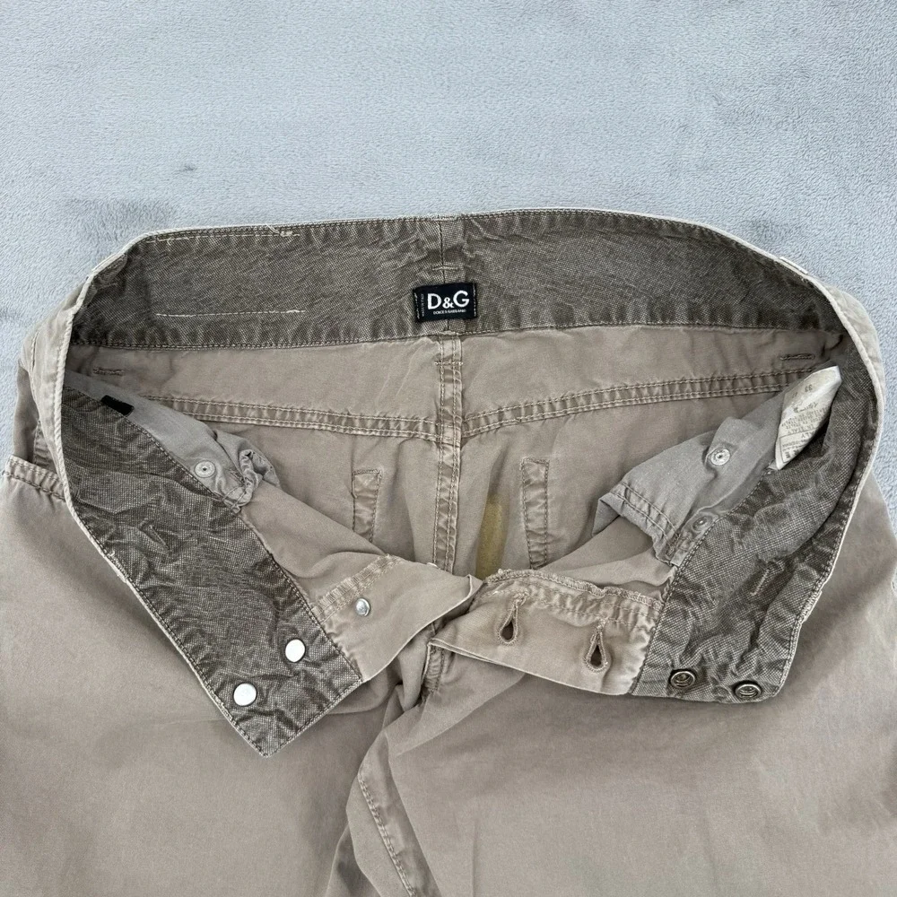 D&G Dolce & Gabbana Jeans Mens Sz 33 Ittierre Spa Button Fly Denim Vintage Italy